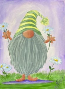 Spring Gnome – Art by Karen Wolfe