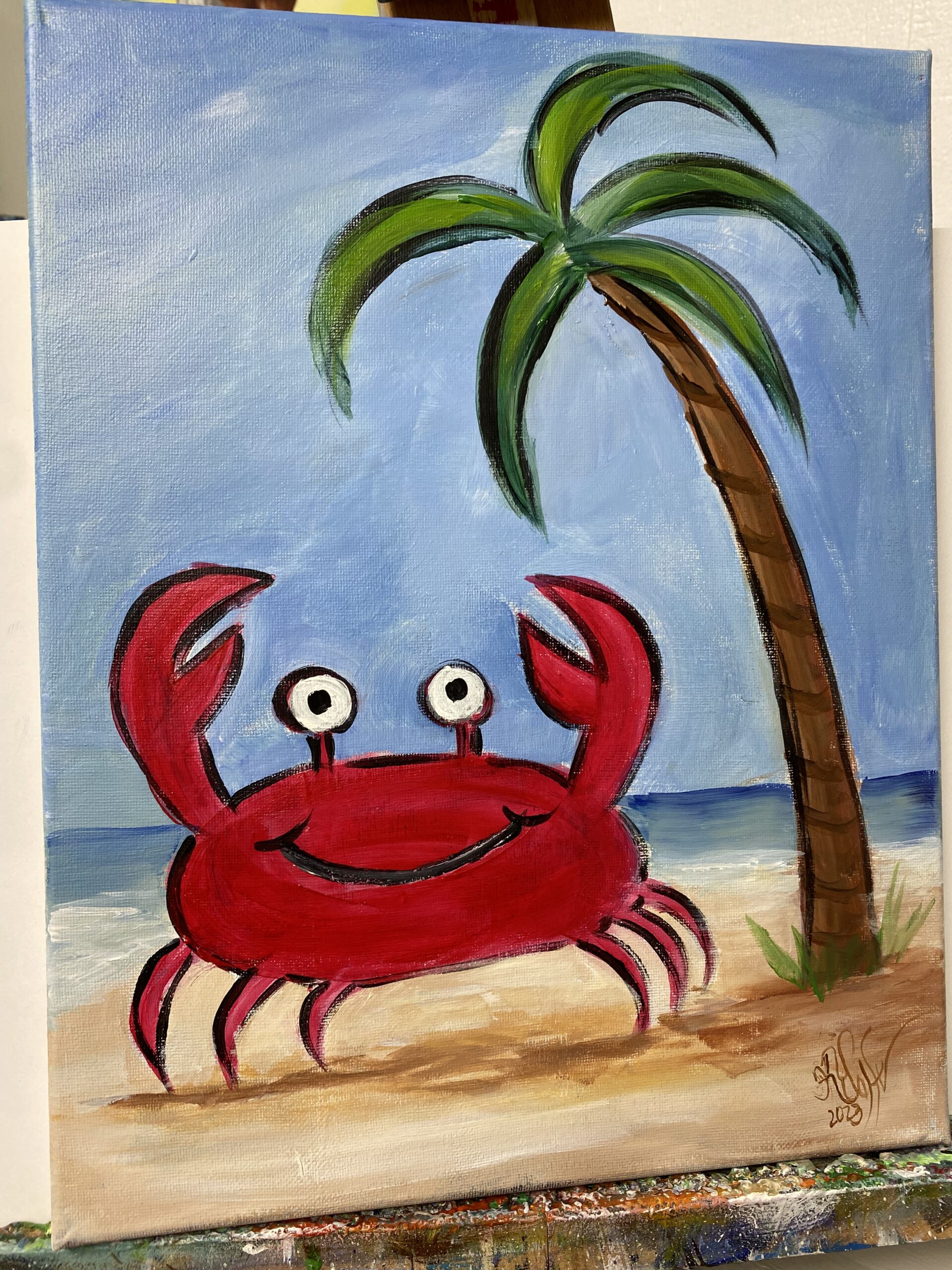 Hotsell Crab Painting